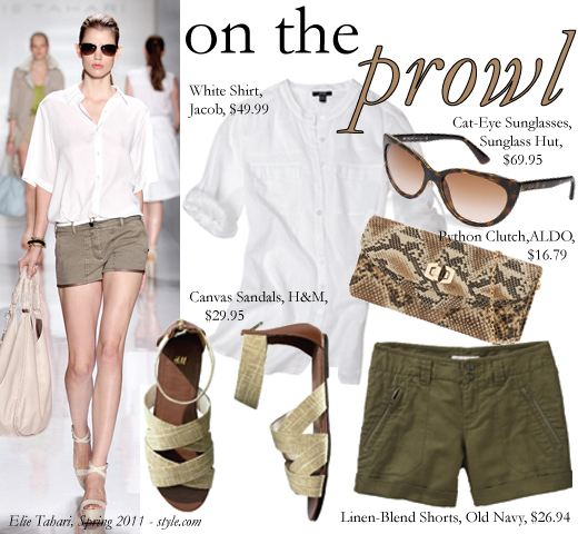 Summerlicious clothes safari style!